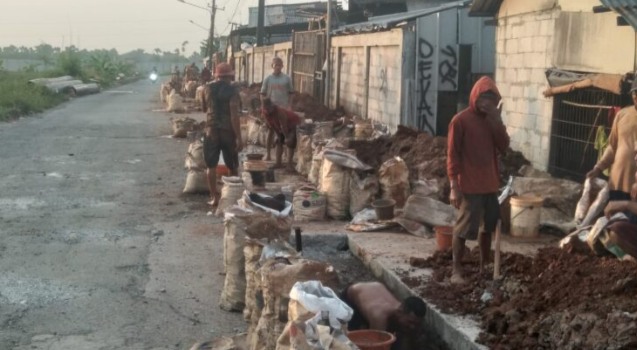 Tidak Ada Pembatas Jalan dan K3, Proyek Galian PDAM Melanggar Aturan: LSM GANAS Angkat Bicara
