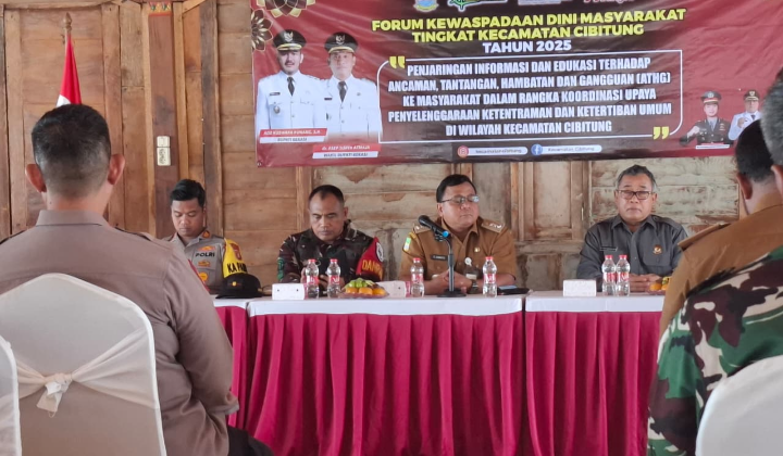 Camat Cibitung Buka Forum FKDM 2025, Kapolsek Cikarang Barat: Penting Jaga Stabilitas Keamanan