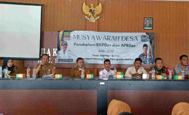 Pemdes Jayasampurna Gelar Musdes Tahun Anggaran 2025, Fokus Pembangunan Infrastruktur dan Sarana Publik