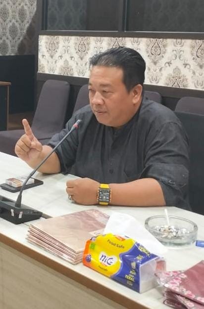 Keterangan foto: Brian Sakti Ketua Umum LSM GANAS