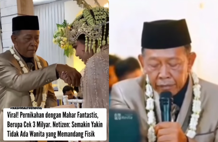 Demi Mahar Uang Cek Sejumlah 3 Milyar, Wanita Muda Nikahi Mbah Tarman Usia 74 Tahun: Ternyata Cek Kosong Motor Istri Muda Raib Dibawa Kabur