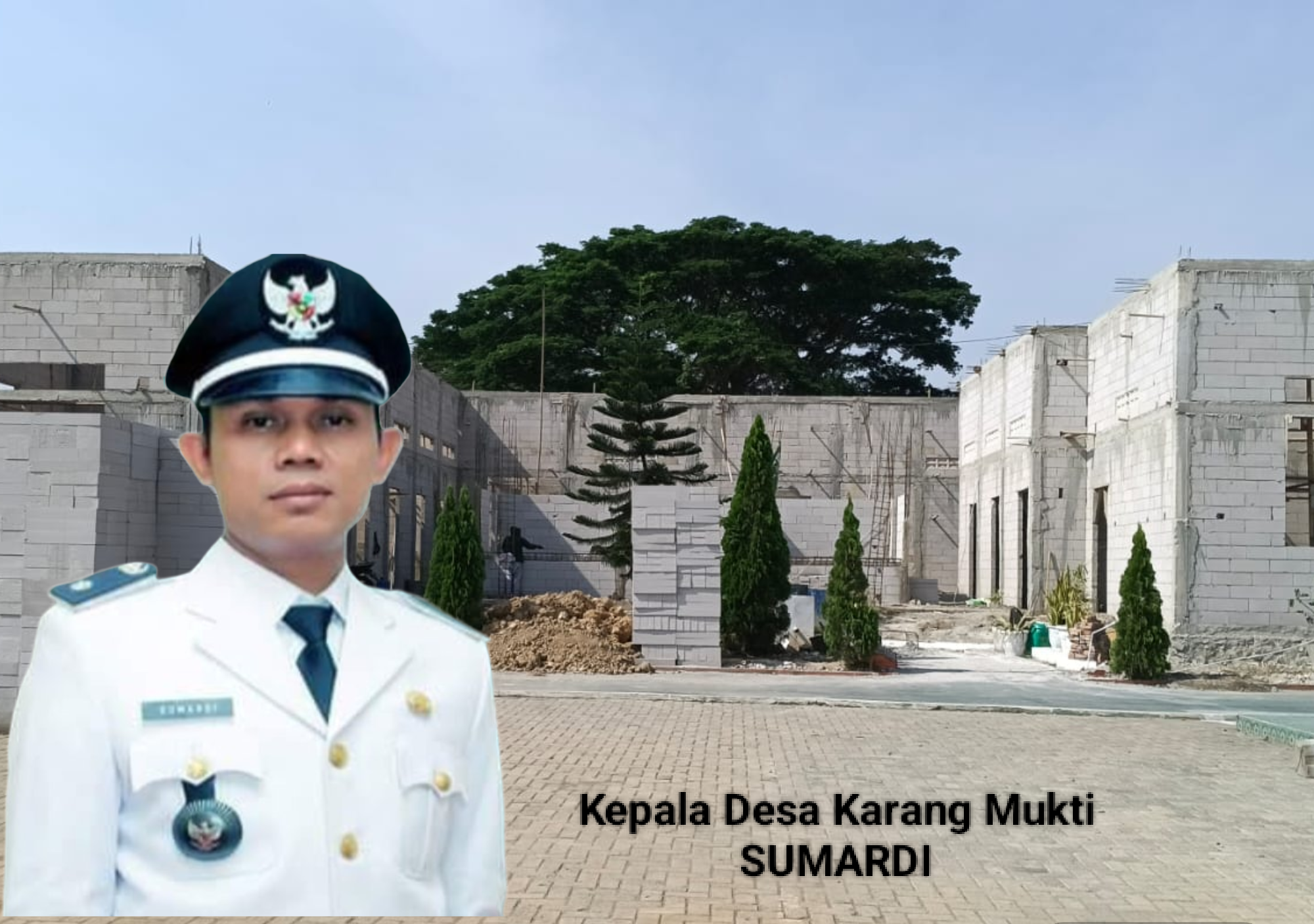 Tidak Ada Papan Proyek dan APD, Pembangunan Kantor Desa Karang Mukti di Kecamatan Karang Bahagia Diduga Asal-Asalan.