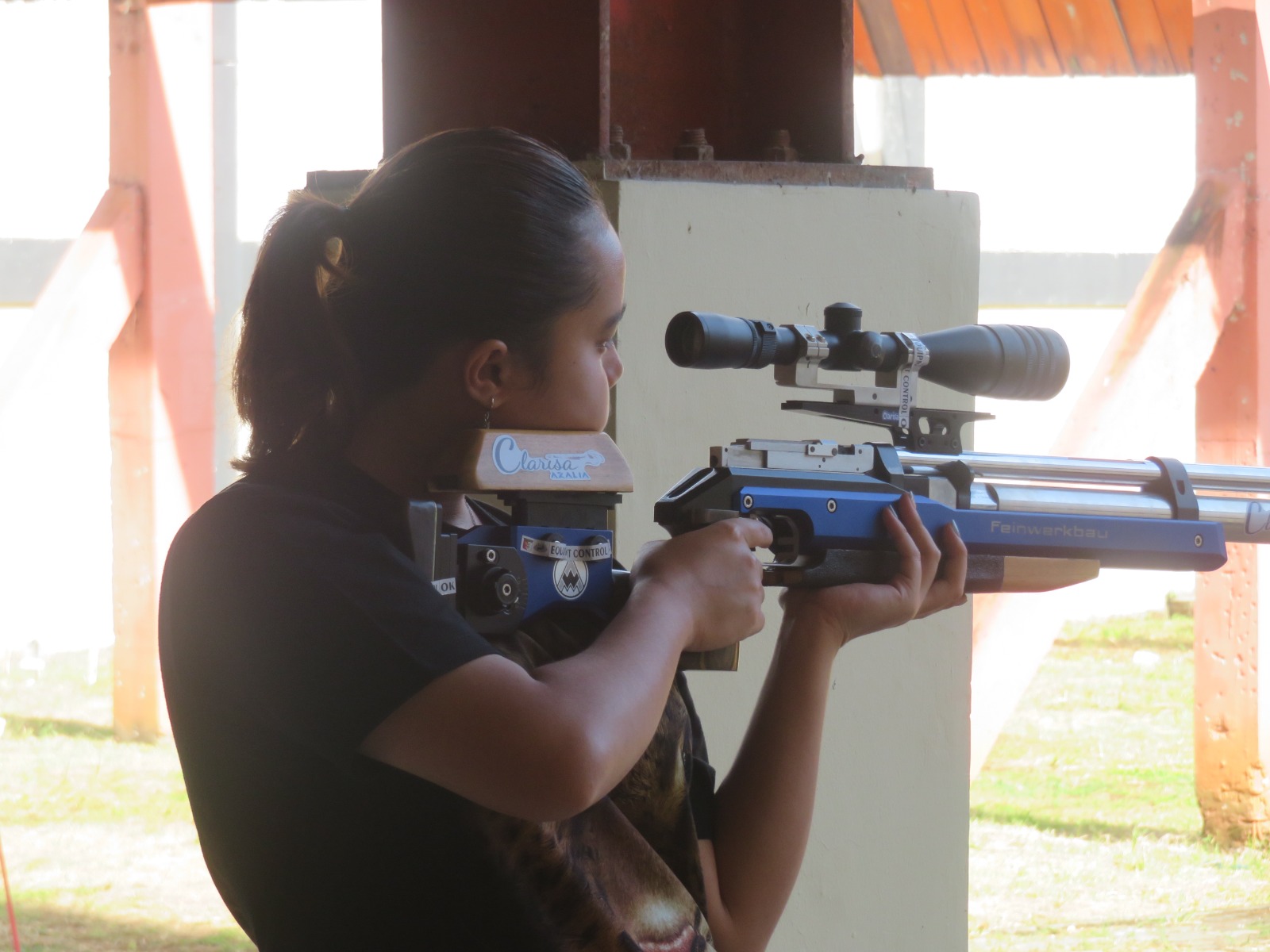 Mencari Bibit Atlet Potensial, Korem 051/WKT Bersinergi Besama Perbakin Kabupaten Bekasi Gelar Latihan Menembak Bersama