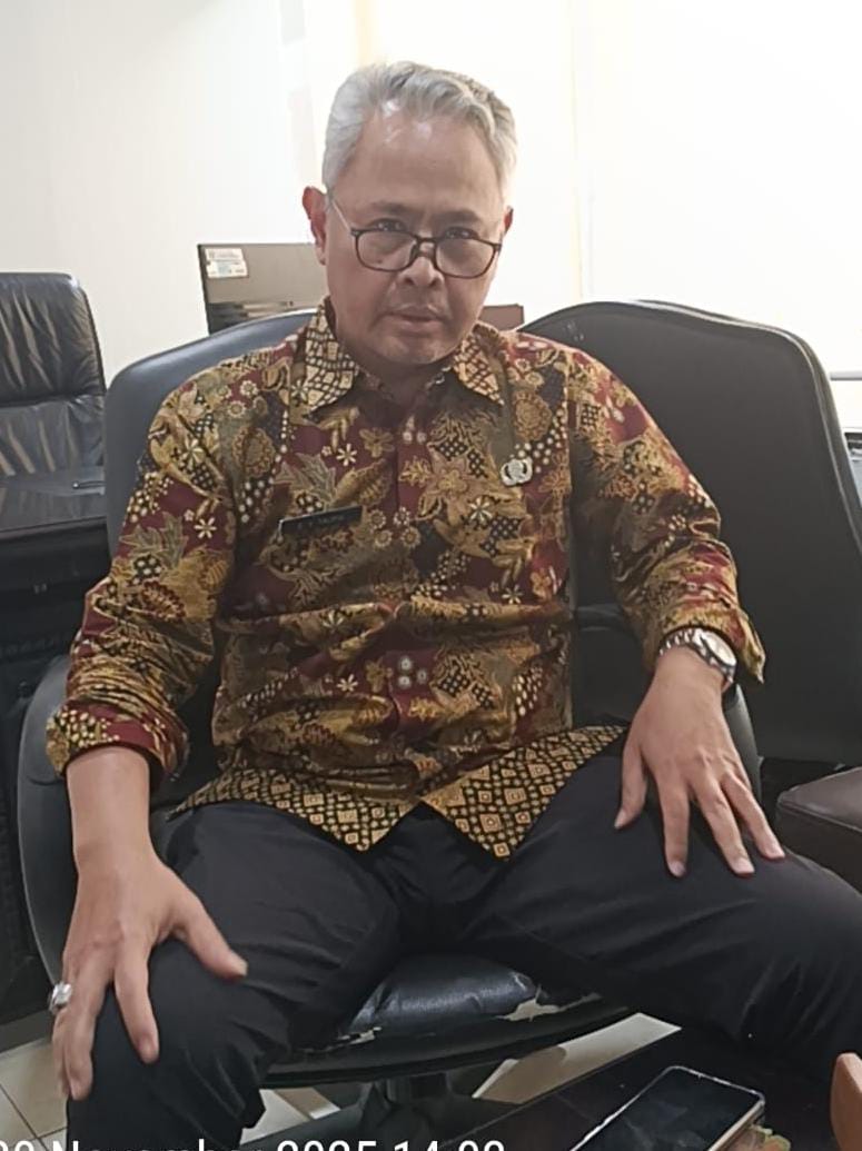 Keterangan foto: Topik Kabag Keuangan DPRD Kabupaten Bekasi