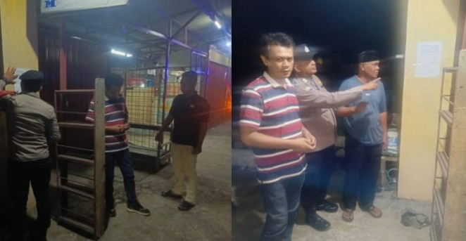 Respon Cepat Laporan Dari Warga, Polsek Sukatani Bersama Tokoh Masyarakat Langsung Gerebek Toko Obat Keras Jenis Tramadol