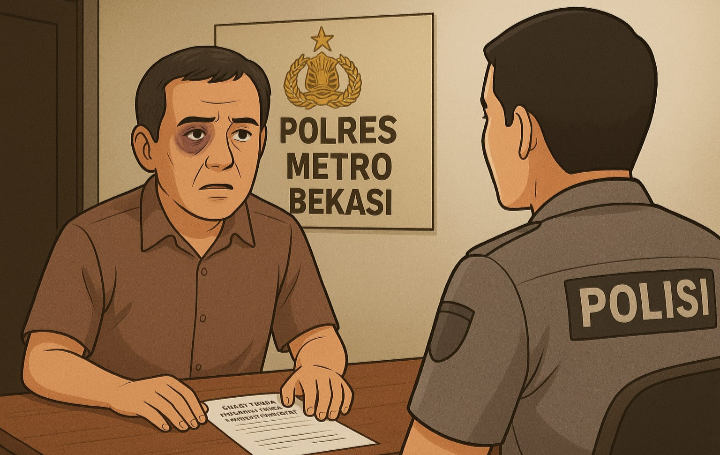 Laporan 5 Tahun Mandek, Guru di Tambun Selatan Kembali Dianiaya Pelaku yang Sama