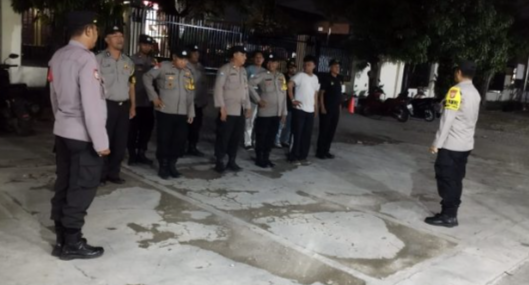 Demi Kenyamanan dan Keamanan Masyarakat, Polsek Sukatani Gelar Apel Lakukan Giat OKJ