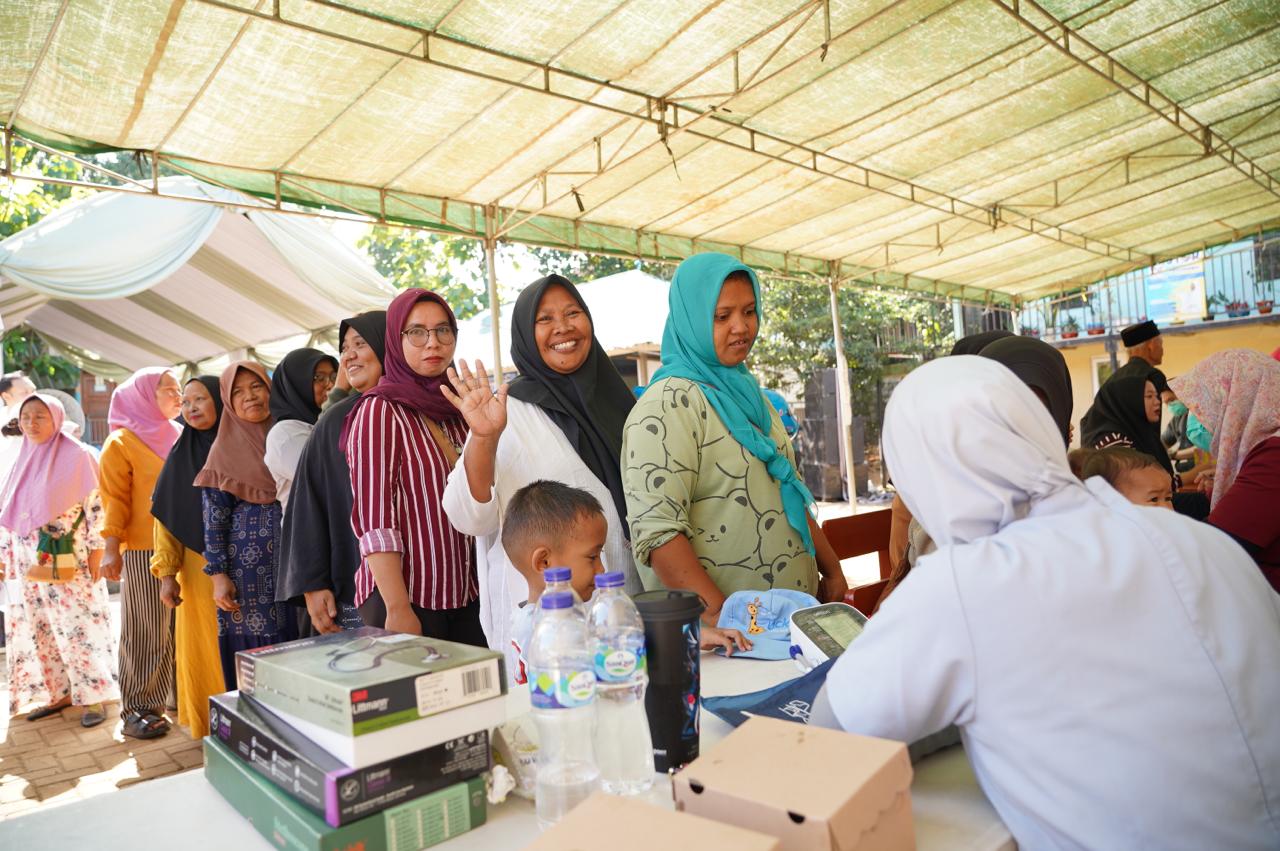 PNM Peduli Hadirkan Layanan Kesehatan Gratis untuk Warga Bantar Gebang